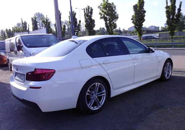 BMW Seria 5 cena 78300 przebieg: 225478, rok produkcji 2015 z Wysokie Mazowieckie małe 232